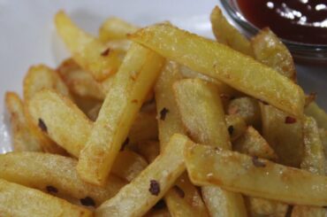 Homemade Crispy French Fries Recipe| Restaurant style french fries| perfect french fries
