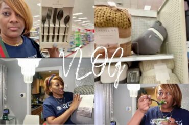 VLOG: ANOTHER TRIP TO TARGET | HOUSEHOLD STUFF ROSS & TARGET HAUL | TRYIN SOMETHING NEW CHICK FIL A