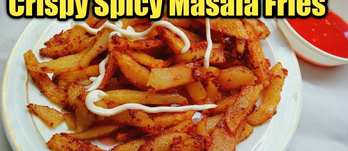Masala Fries Seasoning Recipe | French Fries Street Style | Potato Finger Chips | Snack Recipe