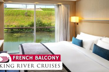 Viking River Cruises | French Balcony Stateroom Full Walkthrough Tour & Review 4K | Viking Longship