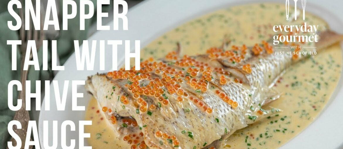 Snapper Tail with Chive Sauce | EG12 Ep72