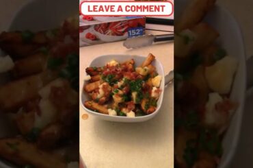 french #fries poutine recipe #shorts