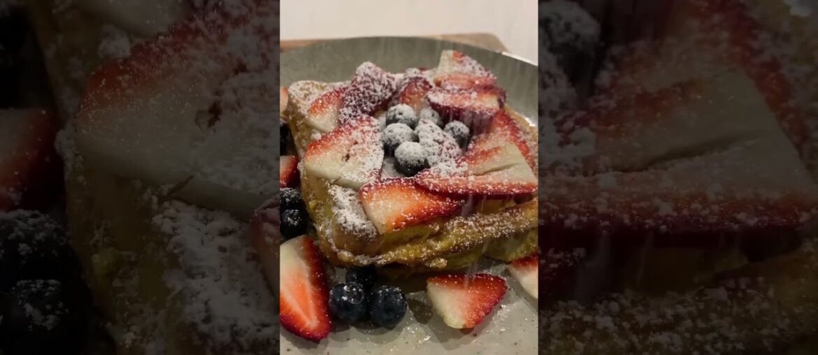 How to make simple French toast #food #youtubeshorts #shorts