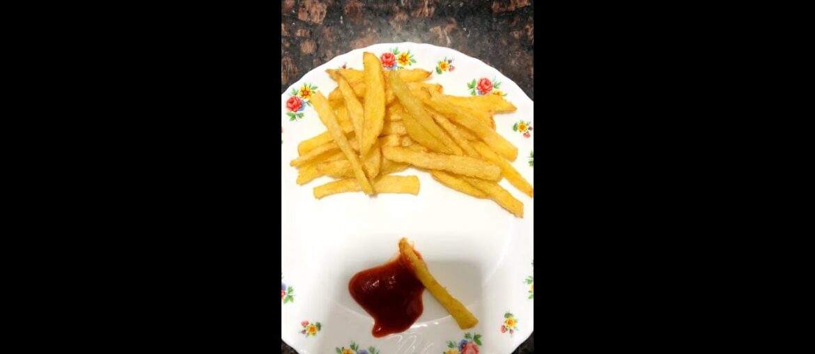 Homemade Perfect French Fries Recipe| How to Make Crispy French Fries Recipe  #shorts #frenchfries