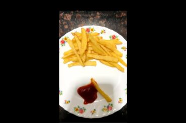 Homemade Perfect French Fries Recipe| How to Make Crispy French Fries Recipe  #shorts #frenchfries