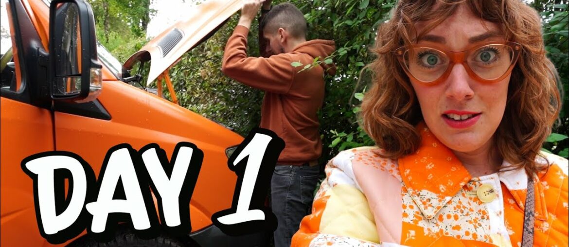 LAUGHING OUR WAY THROUGH A TOUGH FIRST DAY