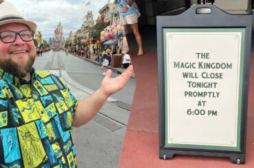 What It’s Like Being At Disney World During Hurricane Ian | Parks CLOSED | Walt Disney World Florida