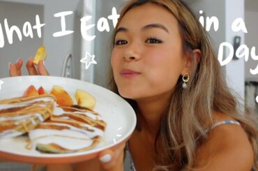 WHAT I EAT IN A DAY cooking for myself in NYC! EASY + plant-based recipes