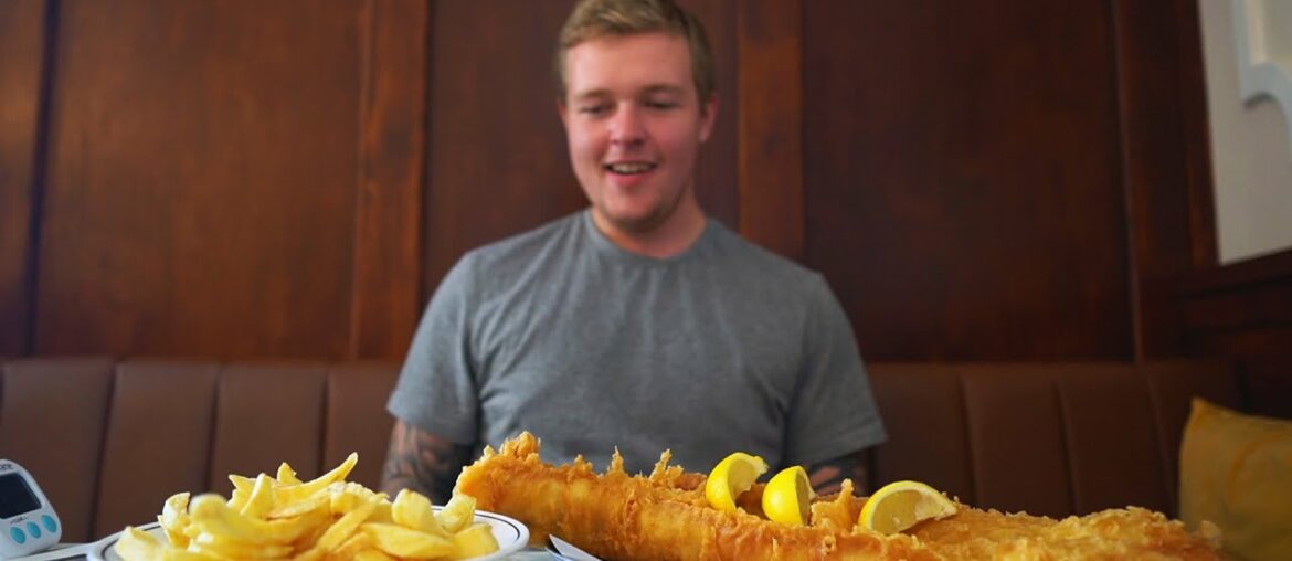 THE BIG PAPA FISH AND CHIPS CHALLENGE!