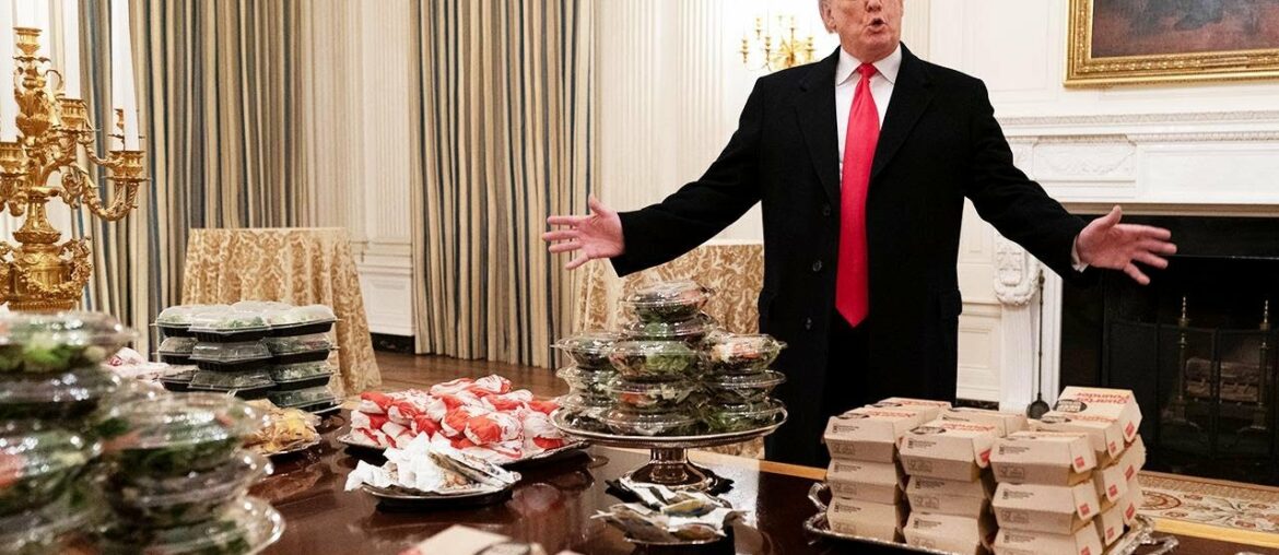 The $5,500 Fast Food Feast President Trump Served the Clemson Tigers