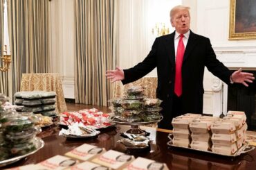 The $5,500 Fast Food Feast President Trump Served the Clemson Tigers