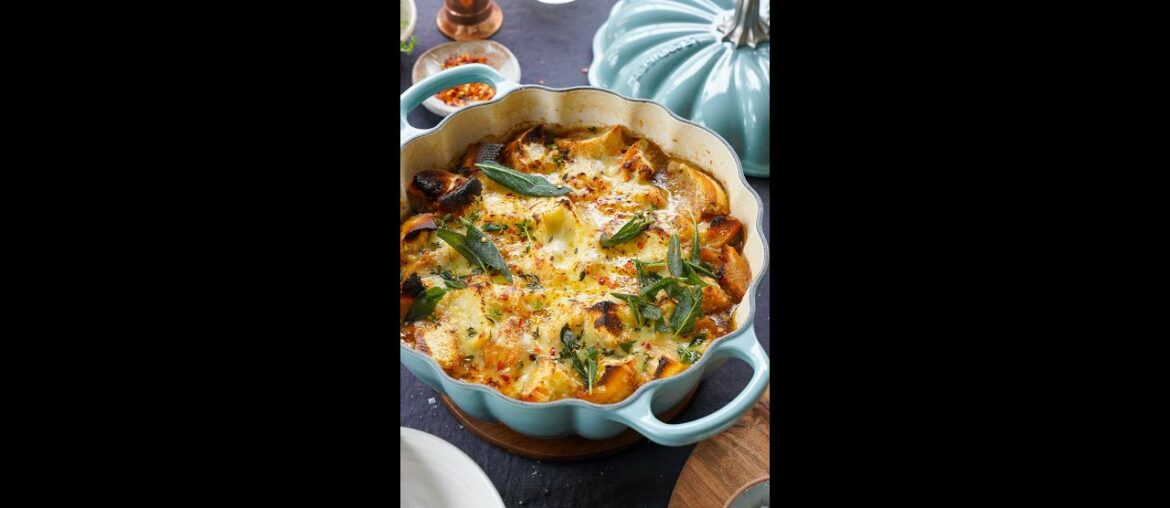 French Onion Pumpkin Soup by Justin Chapple French Onion Pumpkin Soup by Justin Chapple