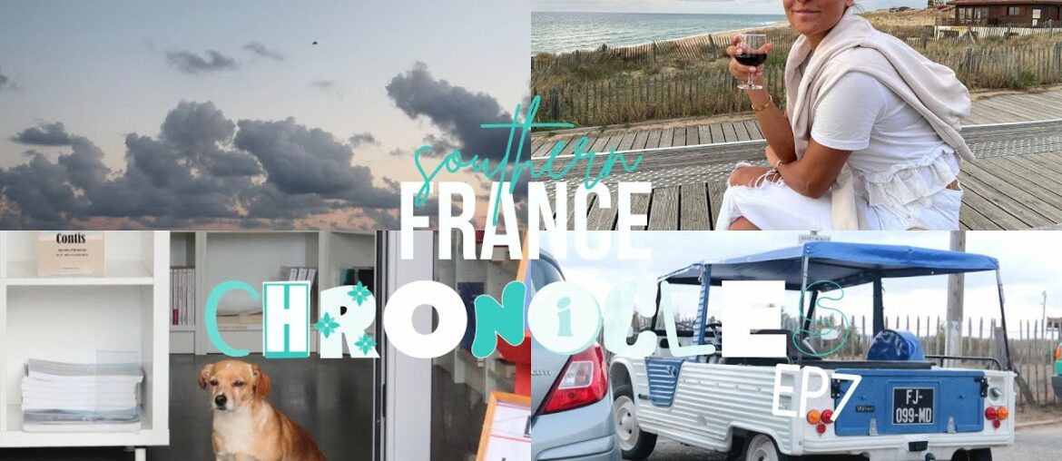 Southern France chronicles EP8 | Rain at the beach, watching the sunset, book reviewing November 9