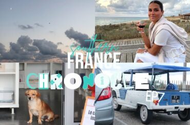 Southern France chronicles EP8 | Rain at the beach, watching the sunset, book reviewing November 9