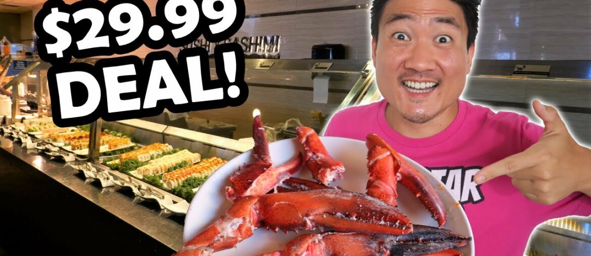 All You Can Eat LOBSTER CLAWS at the Biggest Buffet in LA County! All You Can Eat LOBSTER CLAWS at the Biggest Buffet in LA County!