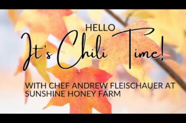 Making Chili with Bacon Ends and Ground Beef @SunshineHoneyFarm