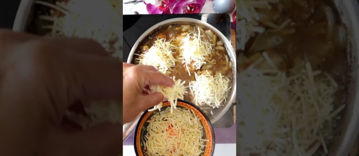 French Onion Chicken #chickendinner #chickenrecipe #french #cooking #food #foodlover #fyp