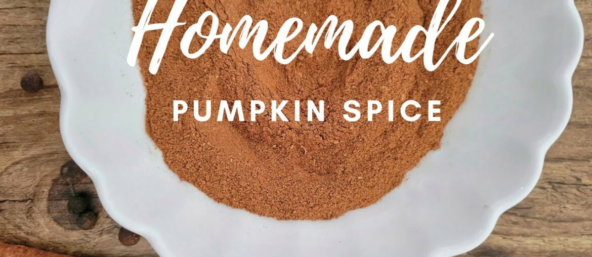 RECIPE FOR PUMPKIN SPICE RECIPE FOR PUMPKIN SPICE