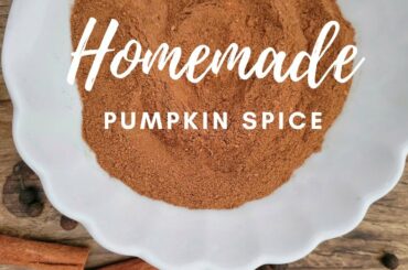RECIPE FOR PUMPKIN SPICE