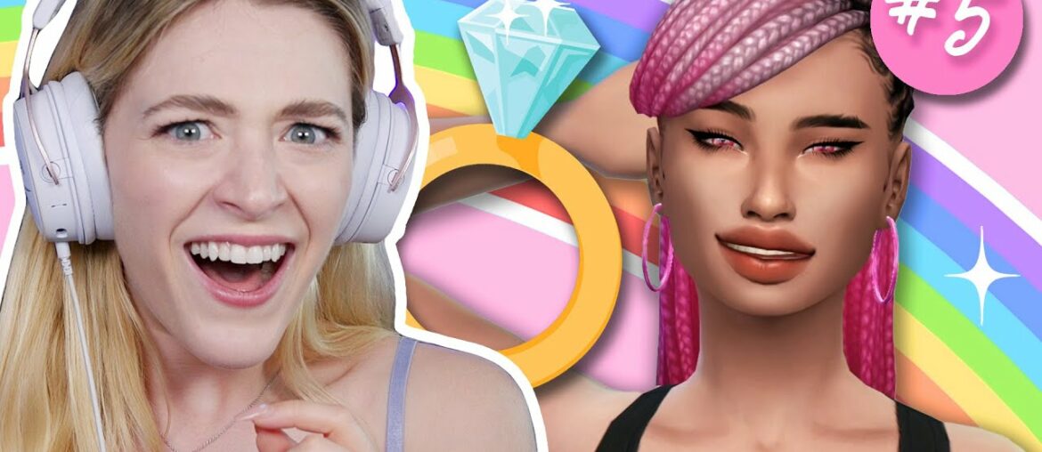 The Sims 4 But My TEEN Sister is ENGAGED | Not So Berry Pink #5
