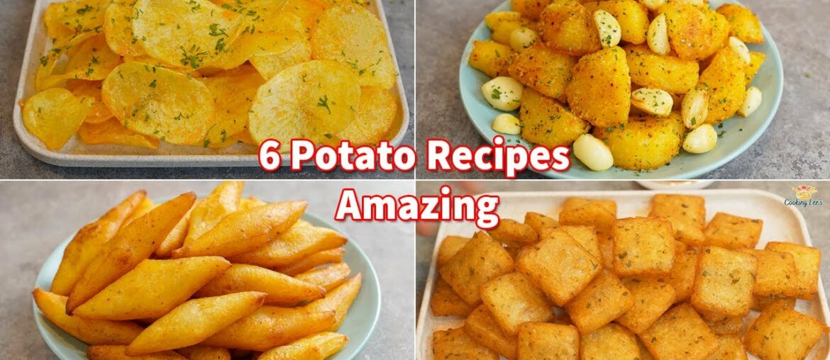 6 Amazing Potato Recipes !! Collections ! French Fries , Potato Chip , Potato Snack