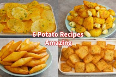 6 Amazing Potato Recipes !! Collections ! French Fries , Potato Chip , Potato Snack