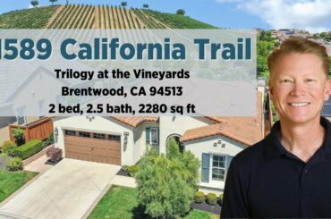 1589 California Trail Brentwood, CA 94513  - $1,110,000