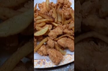 Chicken Tenders With French Fries...  want the Recipe?