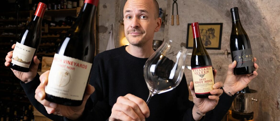 The BEST of SONOMA Pinot Noir - Master of Wine drinks Pinot Noir Wines from California