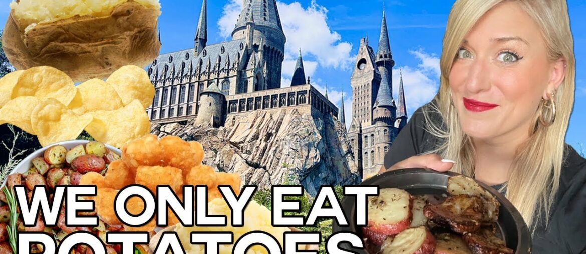 Our Followers Dared Us — So We Ate Nothing But Potatoes ALL DAY At Universal Orlando Our Followers Dared Us -- So We Ate Nothing But Potatoes ALL DAY At Universal Orlando