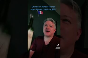 French Cabernet/Merlot Chateau Clement-Pichon Haut Medoc 2016