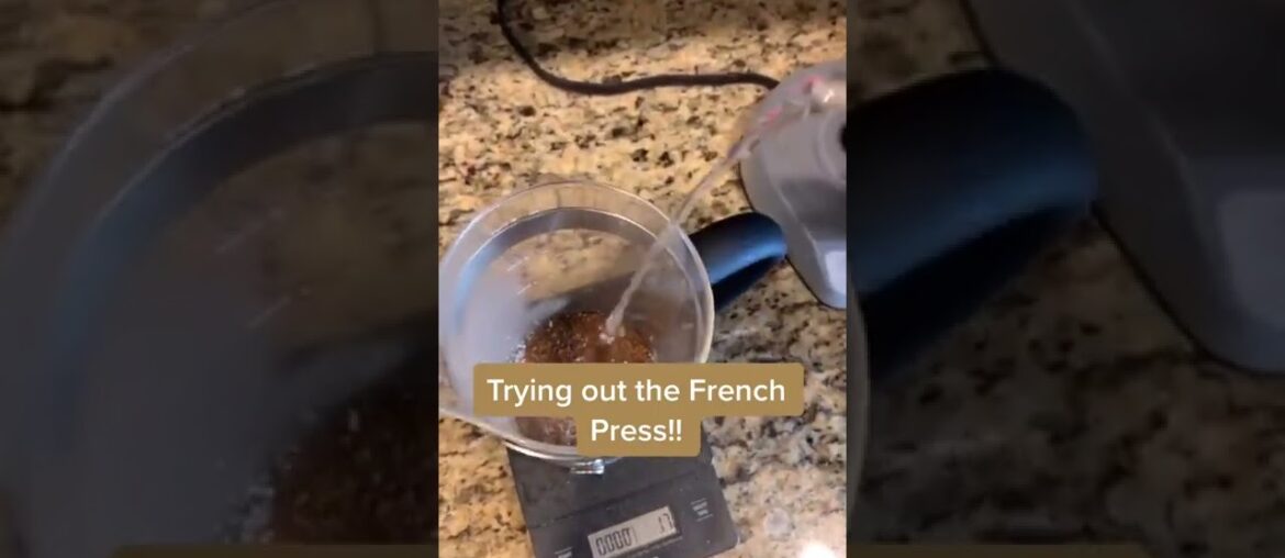 What do you think about French Press coffee??? #fyp #coffee #specialty