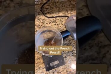 What do you think about French Press coffee??? #fyp #coffee #specialty