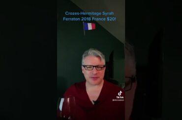 French Syrah Crozes- Hermitage Ferraton Pere et Fils 2018 $20!