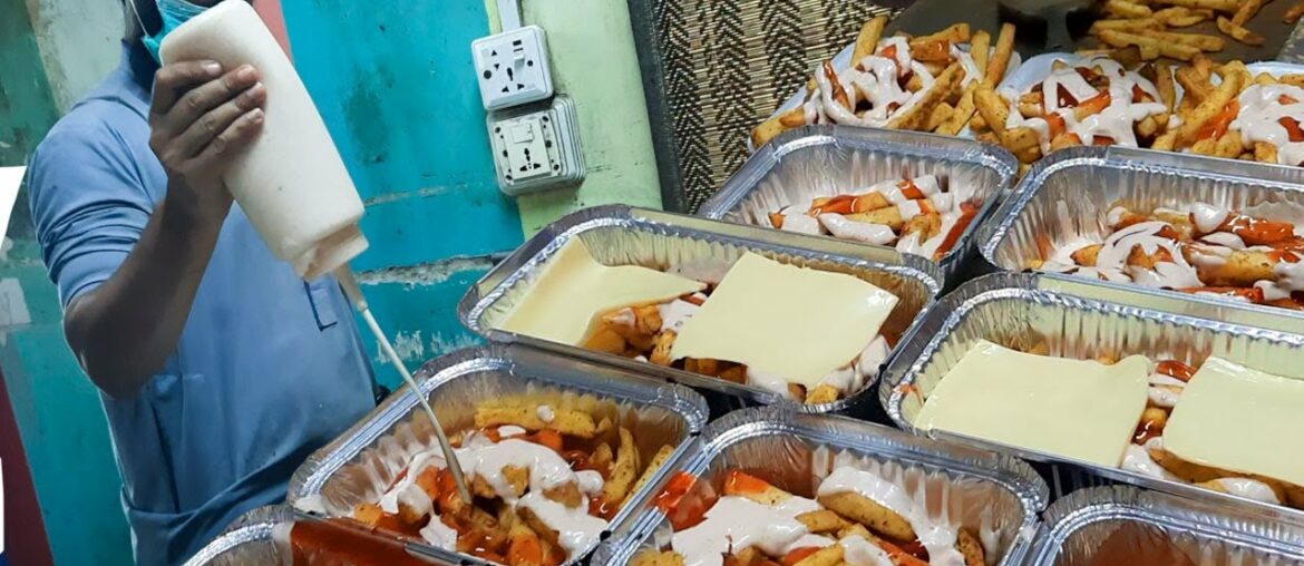 People are Crazy For Street French Fries | Chicago & OPTP Fries | Aloo Chips at Karachi Food Street People are Crazy For Street French Fries | Chicago & OPTP Fries | Aloo Chips at Karachi Food Street