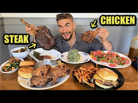 GIANT TOMAHAWK STEAK, FRIED CHICKEN & BUTTER BURGERS | HIDDEN GEM Southern Food Restaurant GIANT TOMAHAWK STEAK, FRIED CHICKEN & BUTTER BURGERS | HIDDEN GEM Southern Food Restaurant