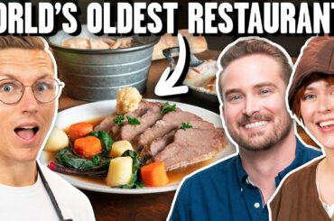 Recreating Dinner From The World's OLDEST Restaurant (ft. Max Miller)
