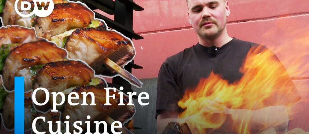 Cooking A 8 Course-Meal Over Open Fire