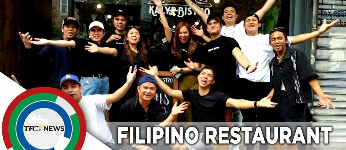 Filipino restaurant owned by group of friends gains popularity in NY | TFC News New York, USA