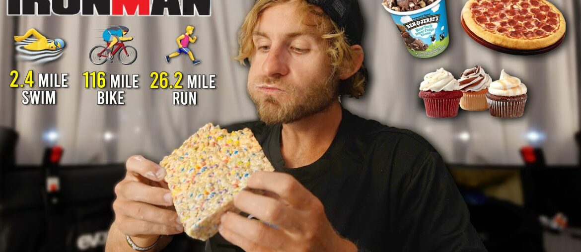 Erik Ate Whatever He Wanted After his 2nd Ironman!
