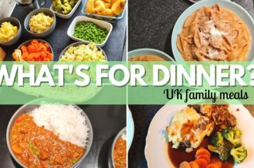** NEW **| WHAT'S FOR DINNER | MEALS OF THE WEEK | FAMILY DINNERS | HOMEMADE FOOD | FAMILY MEALS UK|