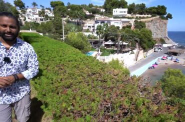 For rent a stunning villa with a unique location and sea views in Benissa on the Costa Blanca