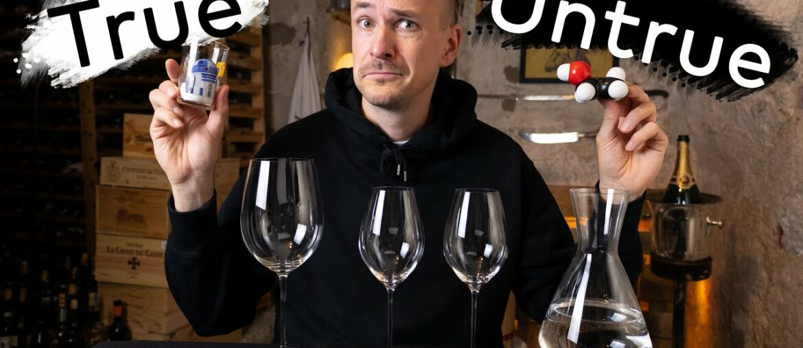 BUSTING Wine MYTHS - What is true and untrue about WINE?