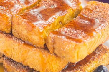 BAKED CINNAMON SUGAR FRENCH TOAST #cooking #recipes