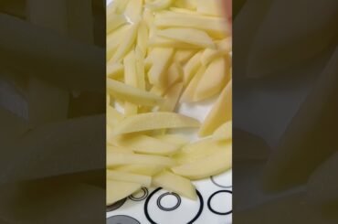 French Fries in Airfryer #shorts #love #food #airfryer #youtubeshorts