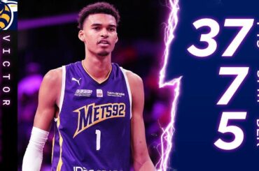 Victor Wembanyama Drops 37 PTS In Preseason Game vs. Ignite