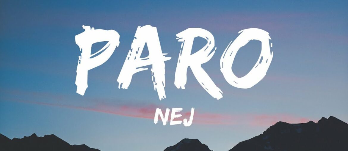 Nej - Paro (Lyrics) allo allo tik tok song
