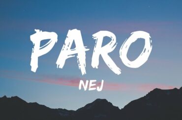 Nej - Paro (Lyrics) allo allo tik tok song