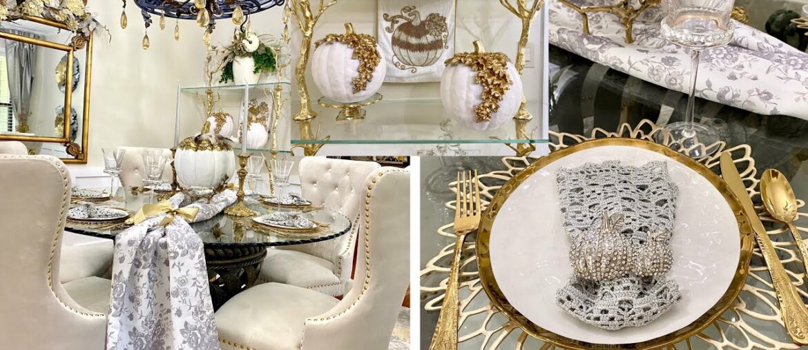 FALL DINING ROOM/DECORATE WITH ME/FALL DECOR FALL DINING ROOM/DECORATE WITH ME/FALL DECOR