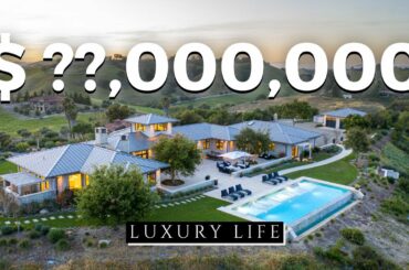 Explore This $8,500,000 Wine Country Hilltop Retreat In Solvang | Luxury Life